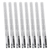8pcs Thick Stainless Steel Continuous/Piano Hinge Strap for Marine Boat Door