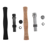 2 Sets Fly Fishing Rod Handle Grip with Reel Seat for Rod Building or Repair
