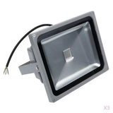 3 Pack 20W LED Flood Light Outdoor Landscape Lamp Spotlight Street Light