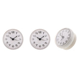3pcs Silicone Waterproof Kitchen Bathroom Bath Shower Suction Cup Clock