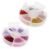 2 Sets Colorful Aluminum Wire Open Jump Rings for jewelry Making Accessories