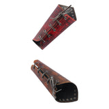 Vintage Medieval Unisex Bracers Leather Gauntlet Wristband Bracers Arm Armor