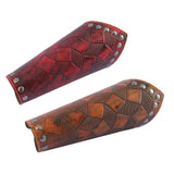 Vintage Medieval Unisex Bracers Leather Gauntlet Wristband Bracers Arm Armor