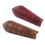 Vintage Medieval Unisex Bracers Leather Gauntlet Wristband Bracers Arm Armor