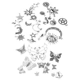 Sun Moon Star Insect Charm Pendant for DIY Necklace Bracelet Jewelry Making