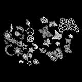 Sun Moon Star Insect Charm Pendant for DIY Necklace Bracelet Jewelry Making