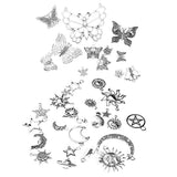 Sun Moon Star Insect Charm Pendant for DIY Necklace Bracelet Jewelry Making