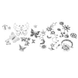 Sun Moon Star Insect Charm Pendant for DIY Necklace Bracelet Jewelry Making