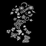 Sun Moon Star Insect Charm Pendant for DIY Necklace Bracelet Jewelry Making