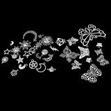 Sun Moon Star Insect Charm Pendant for DIY Necklace Bracelet Jewelry Making