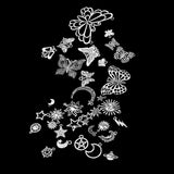 Sun Moon Star Insect Charm Pendant for DIY Necklace Bracelet Jewelry Making