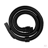 2pcs Vacuum Cleaner Hose Attachments Hose Suction Tube Nozzle Extension