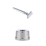 Men's Double Edge Safety Shaving Razor Alloy Classic Manual Shaver Base Set