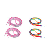 2 Pair Knitted Shoelace for Roller Skates Boots Hockey Skates Camo