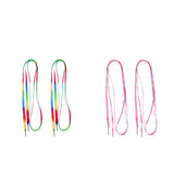 2 Pair Knitted Shoelace for Roller Skates Boots Hockey Skates Camo