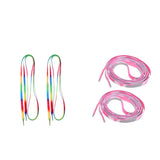 2 Pair Knitted Shoelace for Roller Skates Boots Hockey Skates Camo