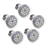 5x E27 10W Full Spectrum LED Growing Light Bulb Lamp For Flower Indoor Plant