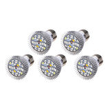 5x E27 10W Full Spectrum LED Growing Light Bulb Lamp For Flower Indoor Plant