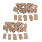 500g Driftwood Craft Pieces Wooden Slice Frames DIY Crafts Vase Filler Decor