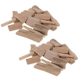 500g Driftwood Craft Pieces Wooden Slice Frames DIY Crafts Vase Filler Decor