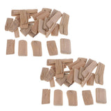 500g Driftwood Craft Pieces Wooden Slice Frames DIY Crafts Vase Filler Decor