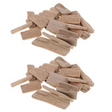 500g Driftwood Craft Pieces Wooden Slice Frames DIY Crafts Vase Filler Decor