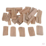 500g Driftwood Craft Pieces Wooden Slice Frames DIY Crafts Vase Filler Decor