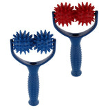 2 Pieces Acupuncture Spiky Massage Ball Shoulder Muscle Massager Sticks