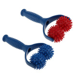 2 Pieces Acupuncture Spiky Massage Ball Shoulder Muscle Massager Sticks