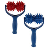 2 Pieces Acupuncture Spiky Massage Ball Shoulder Muscle Massager Sticks