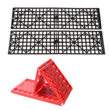 4 Pack Emergency Car Wheel Anti Skid Pads Auto Traction Mats Tire Grip Aids