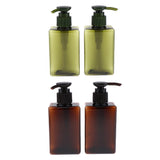 4Pcs Empty PET Lotion Pump Bottles Shampoo/Hair Conditioner Dispenser 150mL