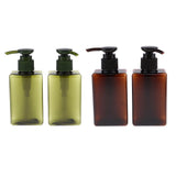 4Pcs Empty PET Lotion Pump Bottles Shampoo/Hair Conditioner Dispenser 150mL