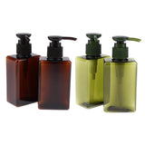 4Pcs Empty PET Lotion Pump Bottles Shampoo/Hair Conditioner Dispenser 150mL
