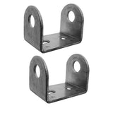 2 Pieces Repalcement Kayak Rudder Mount Bracket Hardware Accessories