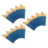 150 Piece Wood Nylon Hair Painting Brush for Watercolor Acrylic Oil Painting