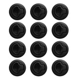 12Pieces Nylon 2" Flush Pull Slam Latch for Boat Marine Deck Hatch 1/2" Door