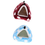2pcs Guinea Pig House Hammock Bed Hanging Chinchilla Hideout Pet Supplies
