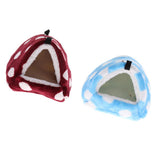 2pcs Guinea Pig House Hammock Bed Hanging Chinchilla Hideout Pet Supplies
