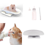 Digital Pet Scale Measure Dog Cat Weight with Milk Nursing Feeding Bottle
