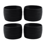 2 Pair Road Bike Drop Bar Fixed Gear Bicycle Handlebar Tape Bundle Ring 01
