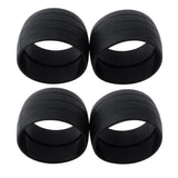 2 Pair Road Bike Drop Bar Fixed Gear Bicycle Handlebar Tape Bundle Ring 01