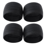 2 Pair Road Bike Drop Bar Fixed Gear Bicycle Handlebar Tape Bundle Ring 01
