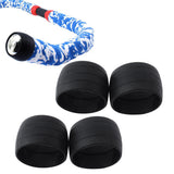 2 Pair Road Bike Drop Bar Fixed Gear Bicycle Handlebar Tape Bundle Ring 01