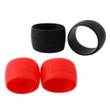 2 Pair Road Bike Drop Bar Fixed Gear Bicycle Handlebar Tape Bundle Ring 02