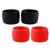 2 Pair Road Bike Drop Bar Fixed Gear Bicycle Handlebar Tape Bundle Ring 02