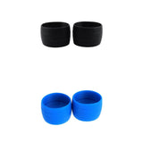 2 Pair Road Bike Drop Bar Fixed Gear Bicycle Handlebar Tape Bundle Ring 03