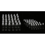 60 Pieces Mini Clear Glass Jars Vials Essential Oil DIY Decoration Bottles