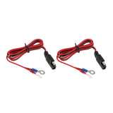 2x 1M 12V Battery Charger Terminal O Ring Connector Cable Output Connecting
