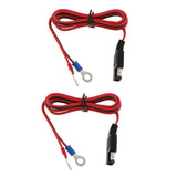 2x 1M 12V Battery Charger Terminal O Ring Connector Cable Output Connecting